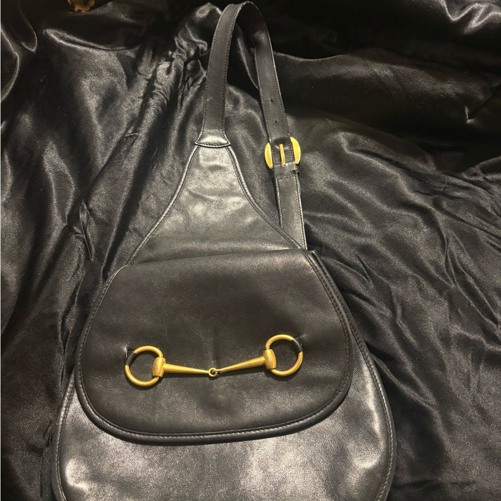 vintage Gucci Horsebit shoulder bag